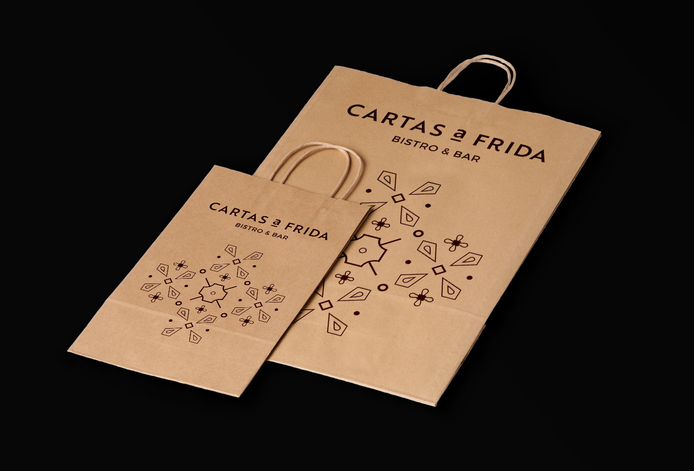 Branding Cartas a frida Materiales Impresos