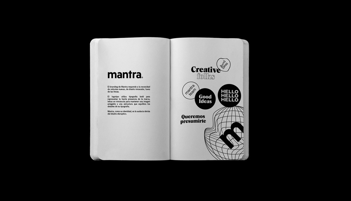 Branding Mantra Material Impreso